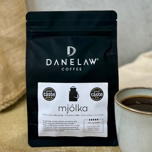 Mjólka (ME-yol-ka) - 100% Arabica Dark Roast Blend