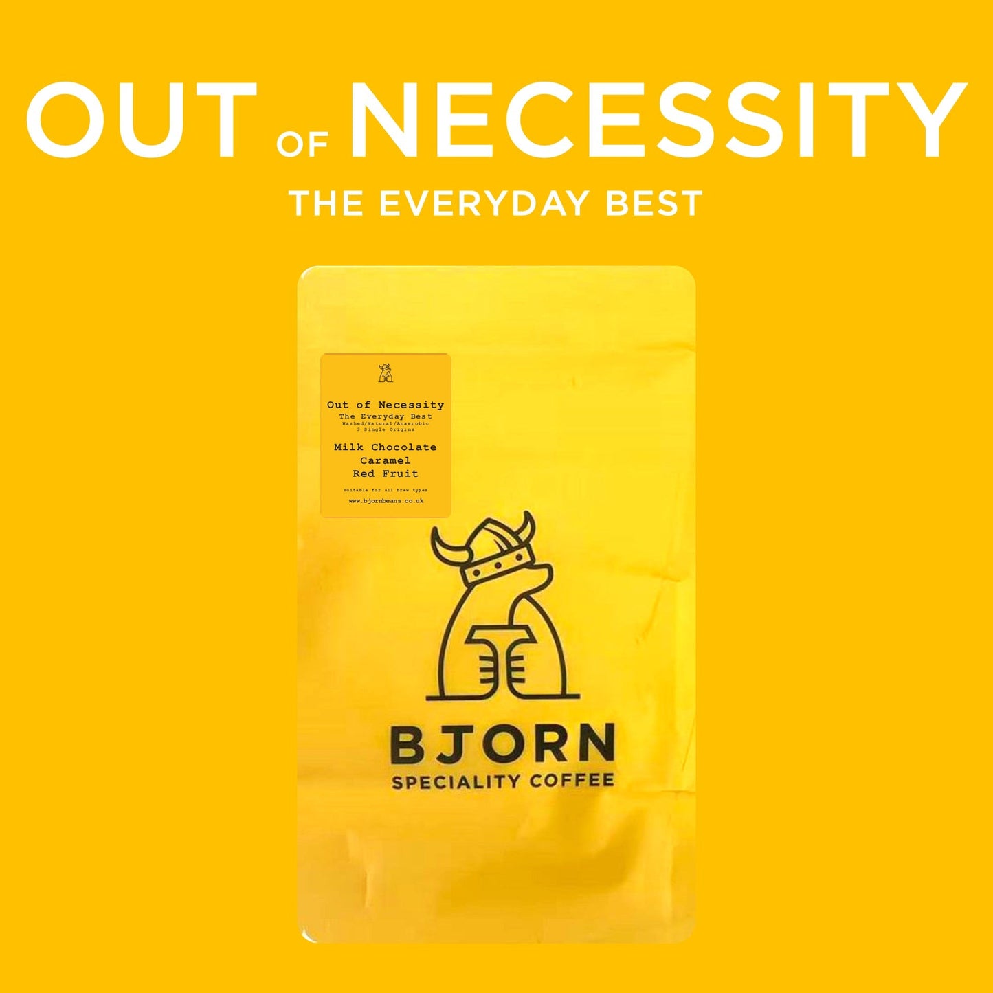 Out of Necessities - The Everyday Best Espresso Blend