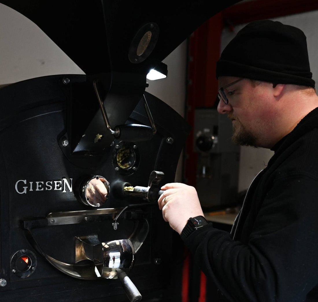 Speciality coffee roasting at Danelaw Coffee