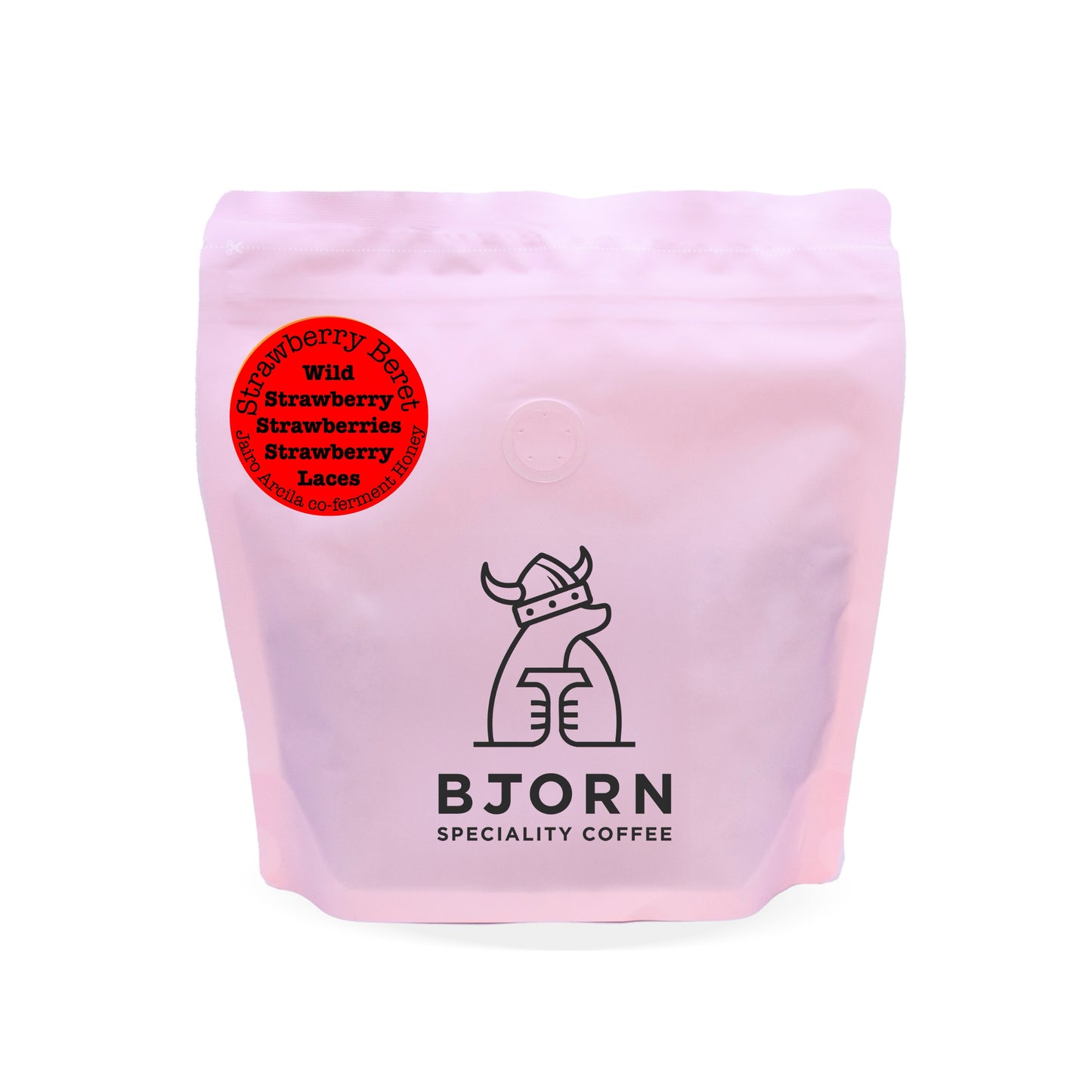 Strawberry Beret - Jairo Arcila Pink Bourbon Strawberry co-ferment Honey