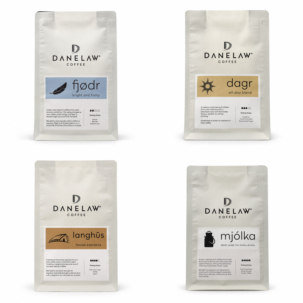 Award-Winning Espresso Explorer Pack - 4x250g