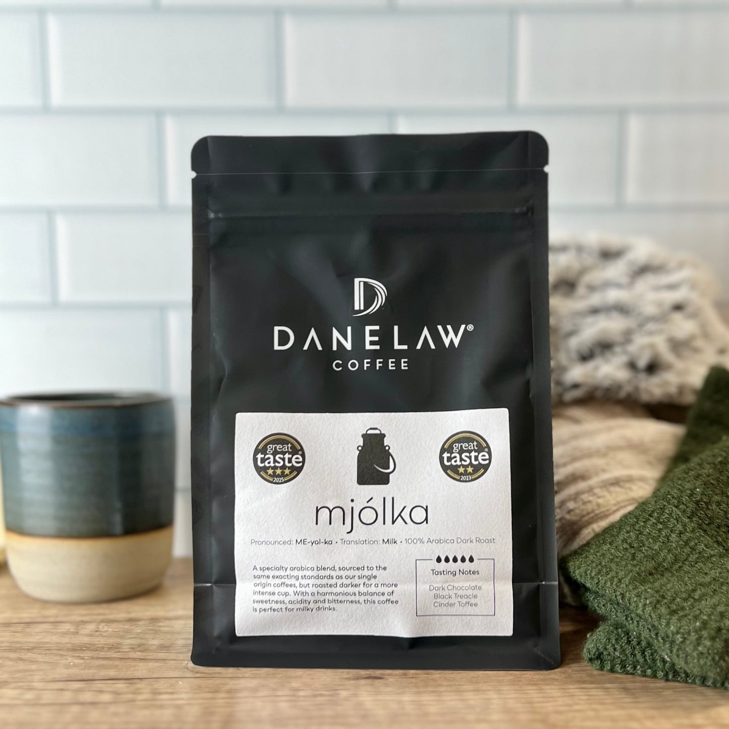 Mjólka (ME-yol-ka) - 100% Arabica Dark Roast Blend