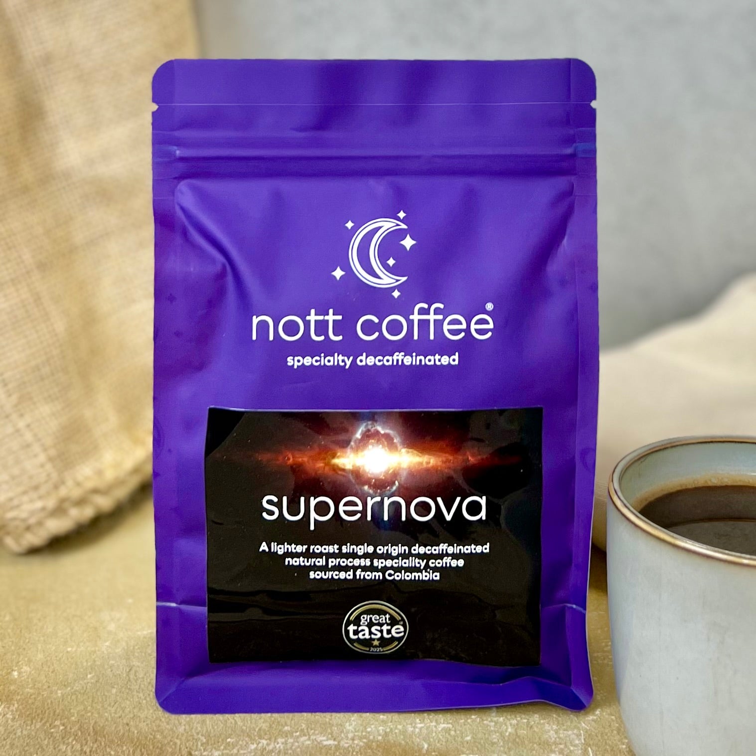 Photo of Nott Coffee - Supernova Single Origin Natural Colombia Decaf