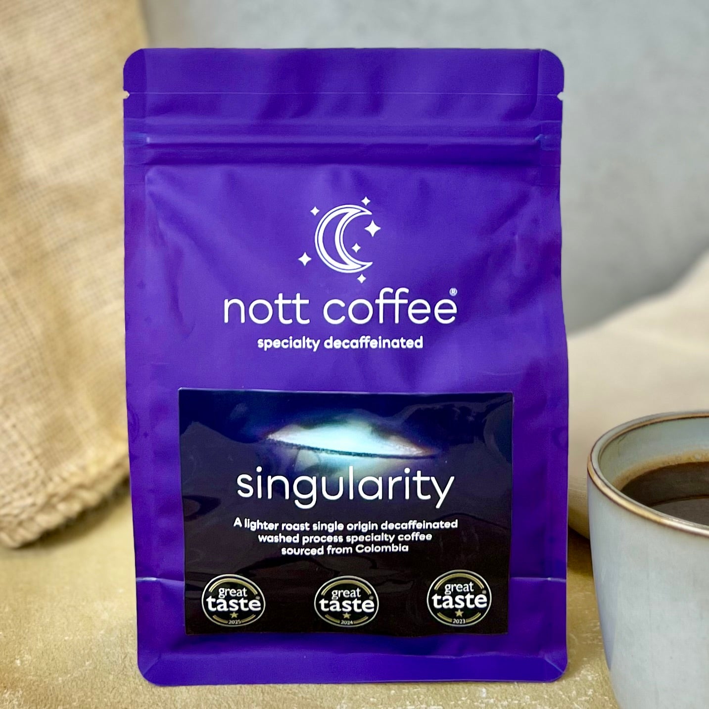 Photo of Nott Singularity Colombia Washed Decaf