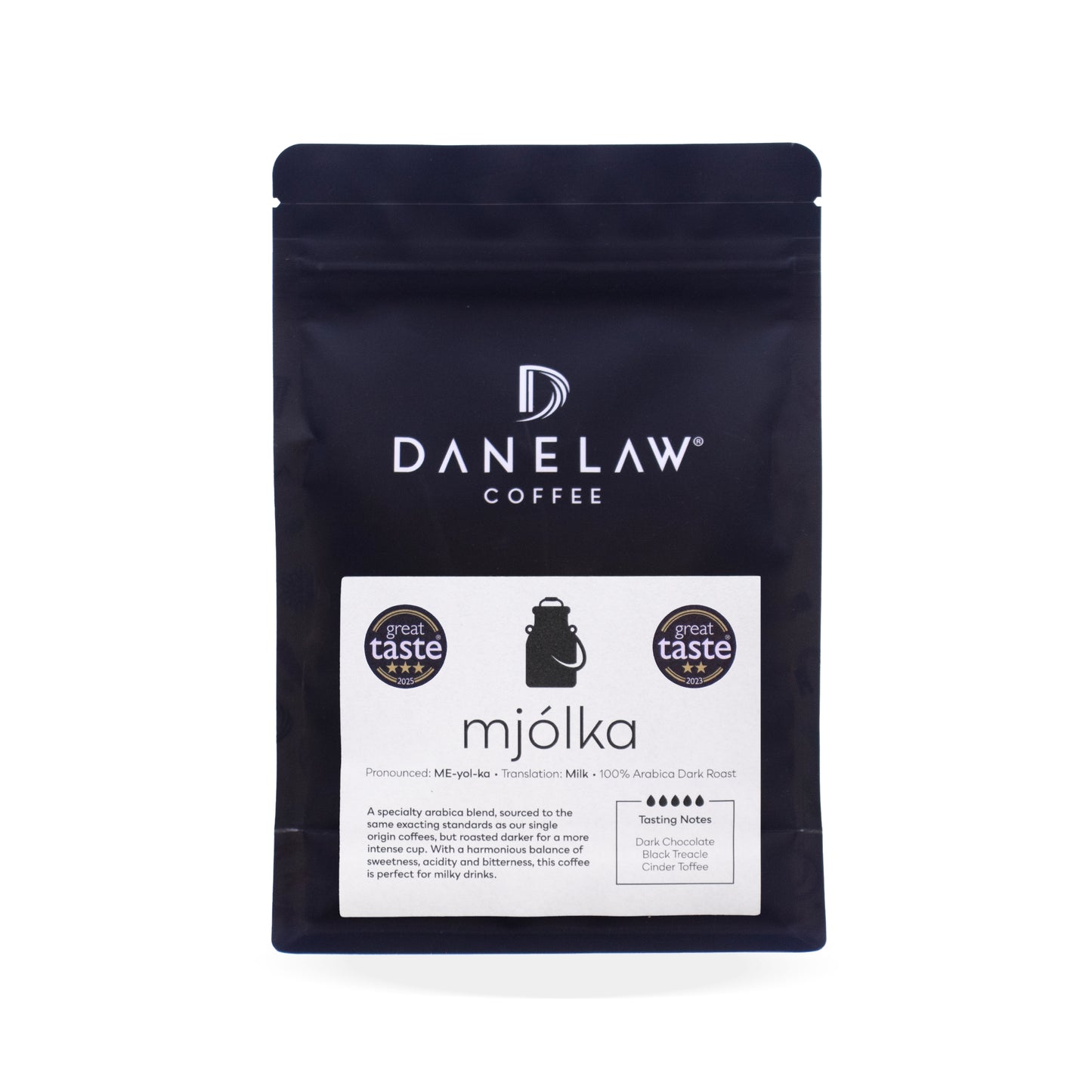 Mjólka (ME-yol-ka) - 100% Arabica Dark Roast Blend