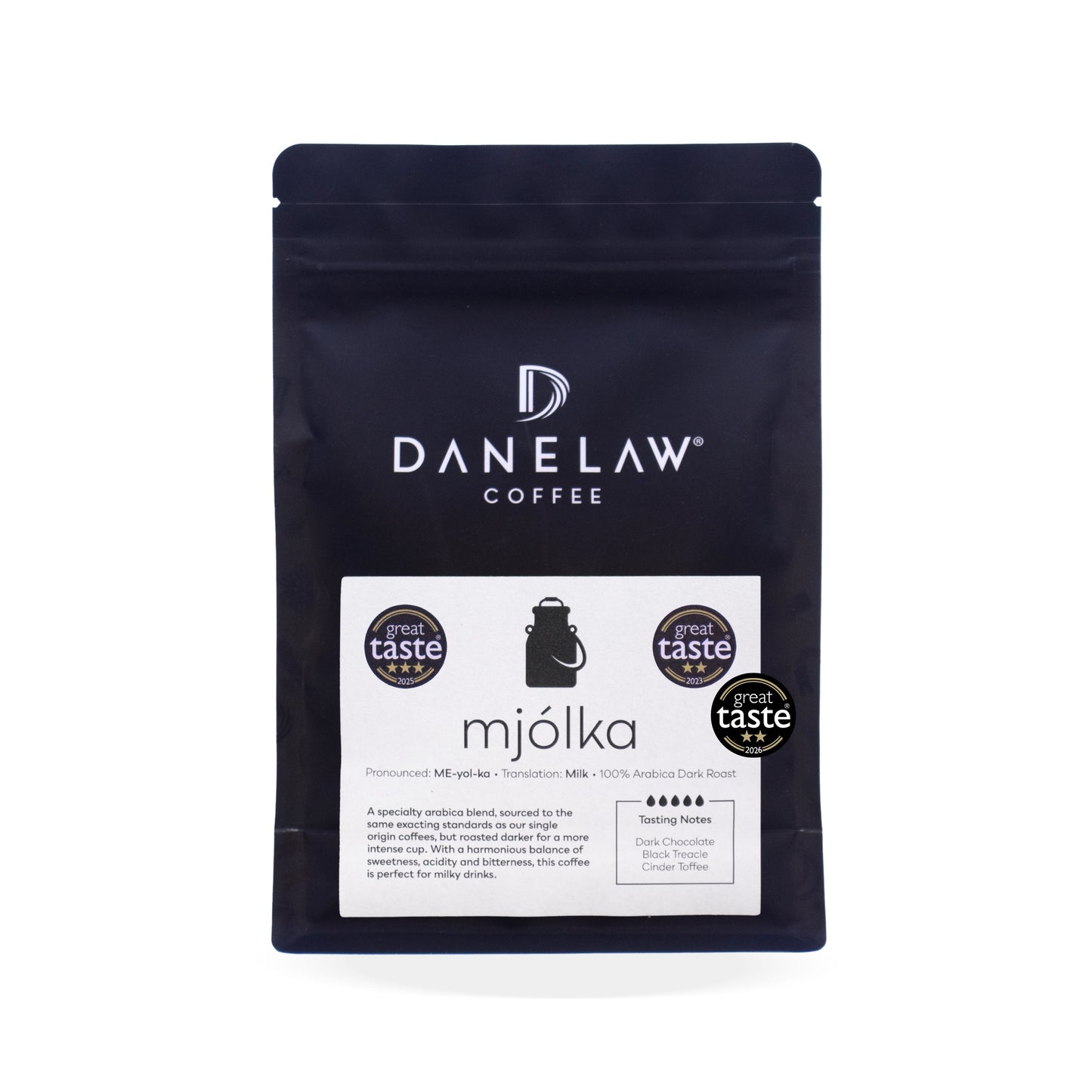 Mjólka (ME-yol-ka) - 100% Arabica Dark Roast Blend