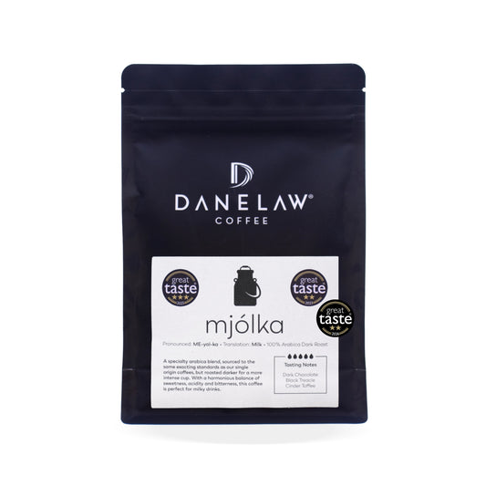 Mjólka (ME-yol-ka) - 100% Arabica Dark Roast Blend