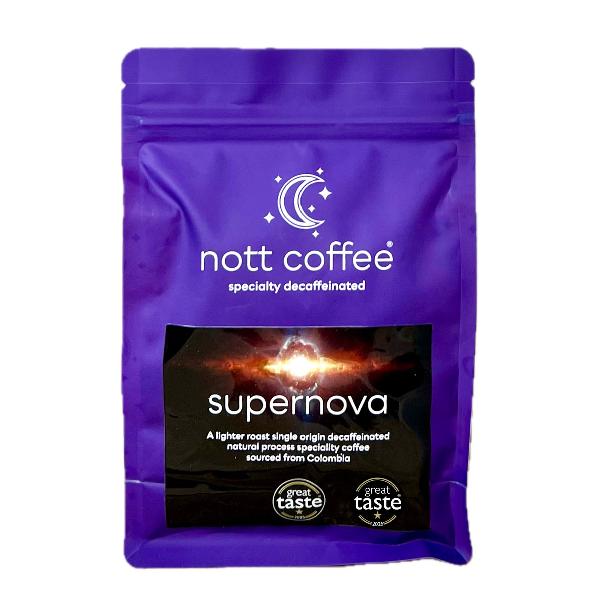 Nott Coffee - Supernova Single Origin Natural Colombia Decaf