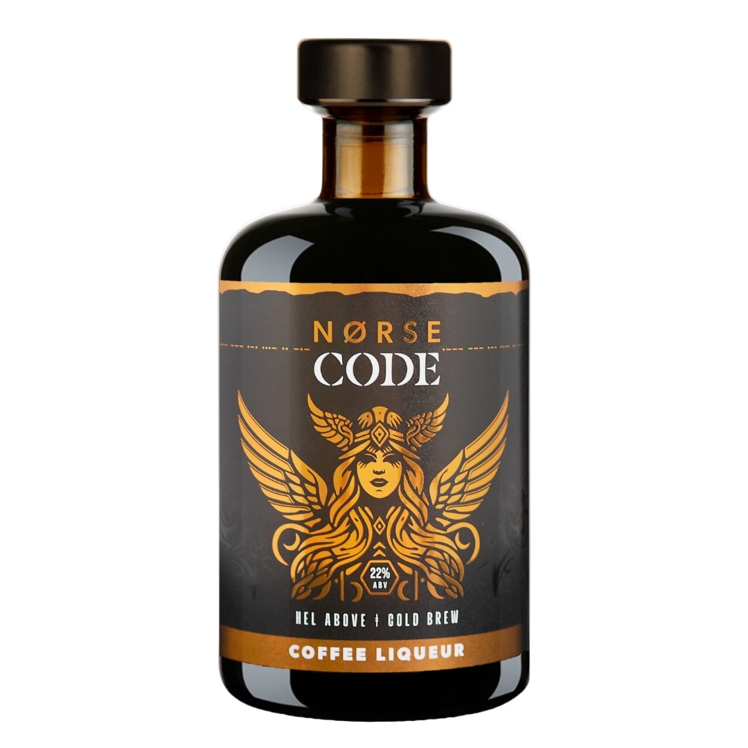 NORSE CODE - HEL ABOVE - Yorkshire Coffee Liqueur (70cl) - 22% ABV.