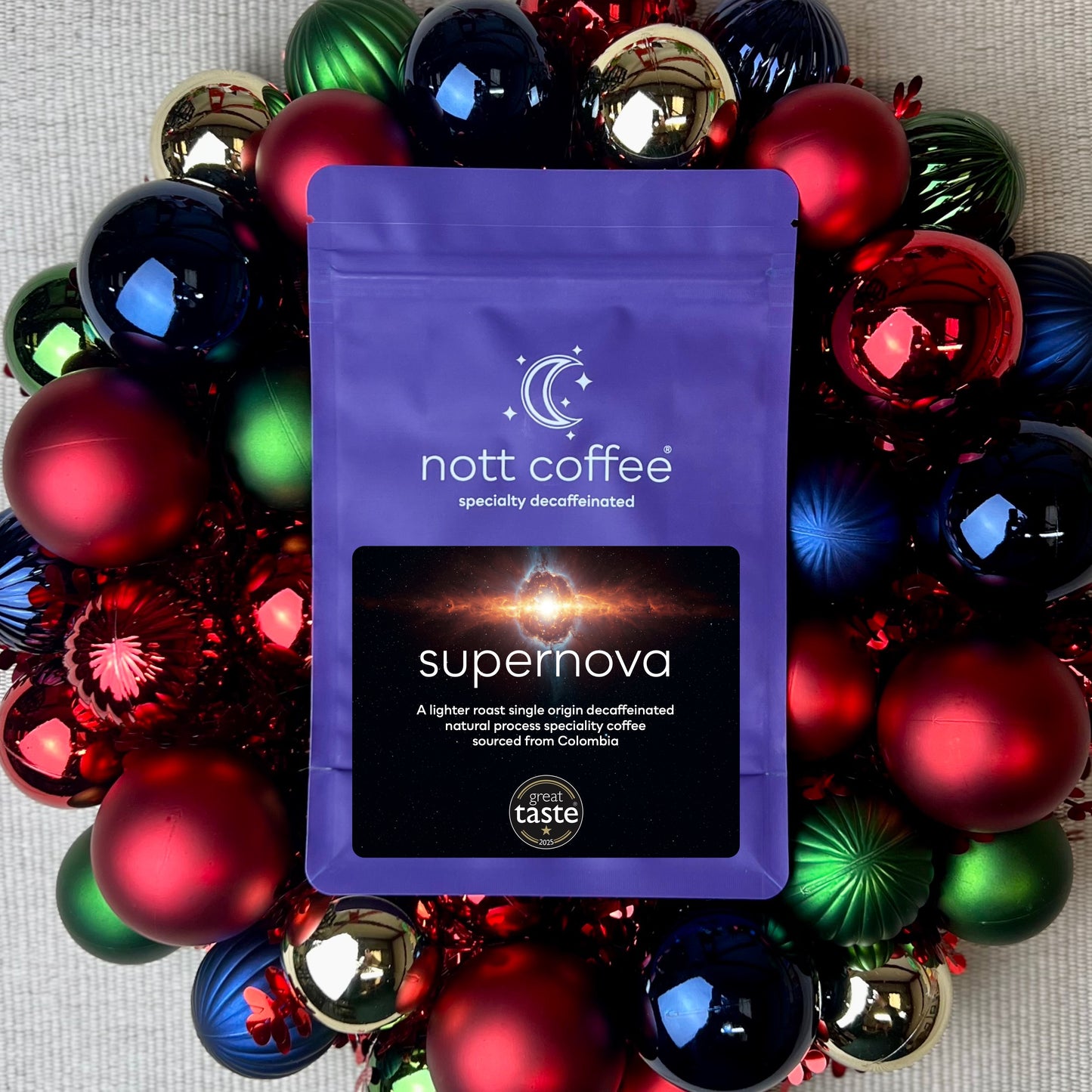 Nott Coffee - Supernova Single Origin Natural Colombia Decaf
